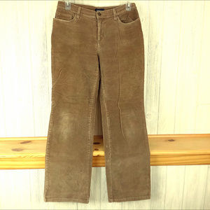 🦃Sonoma ~ Dark Tan Corduroy Pants Size 10